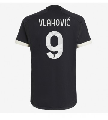 Juventus Dusan Vlahovic #9 Tercera Equipación 2023-24 Manga Corta